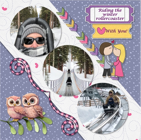 Winter Rollercoaster