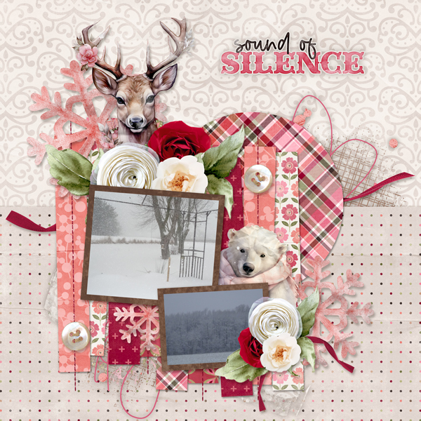 Winter Rose with Duality 7 Templates-Aimee