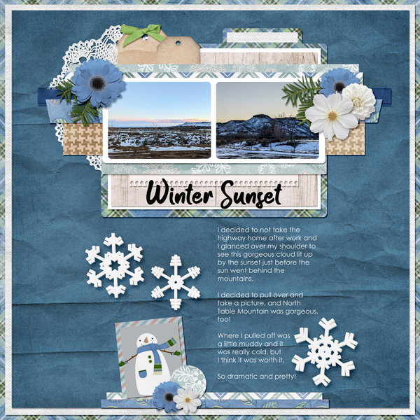 Winter Sunset