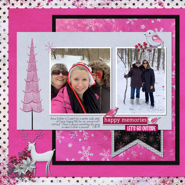 Winter Walk with Friends