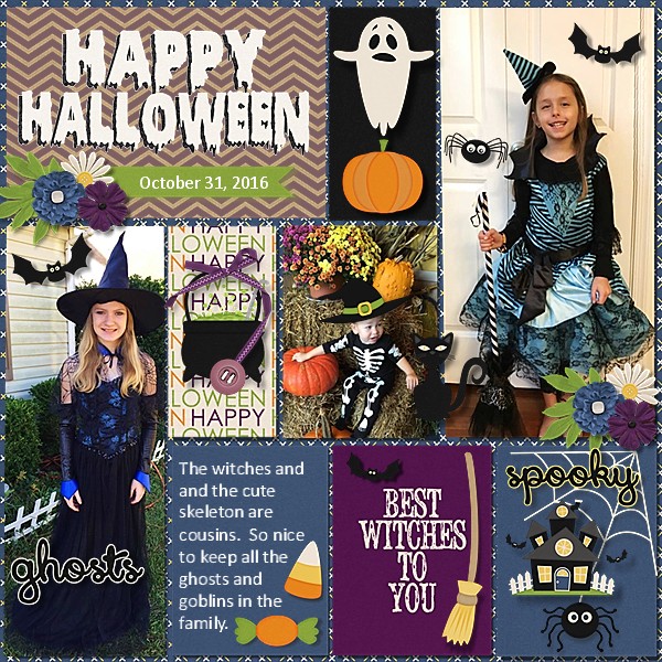 Witches and A Skeleton 2016