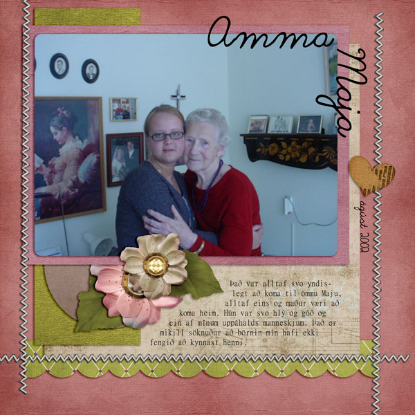 With great-grandma