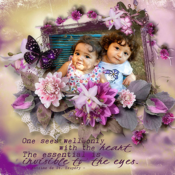 With the heart
