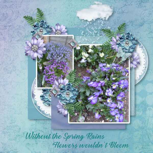 Without the Spring Rains Flowers wouldnt Bloom