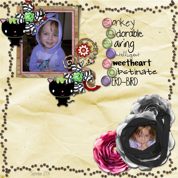 Word Art Scraplift Challenge