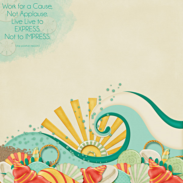 Work for a Cause Not Applause