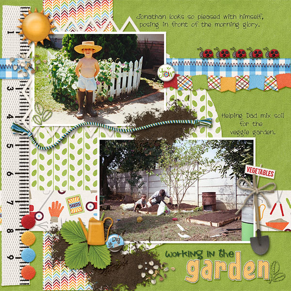 Working in the Garden