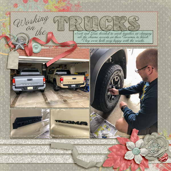 Working on the Trucks