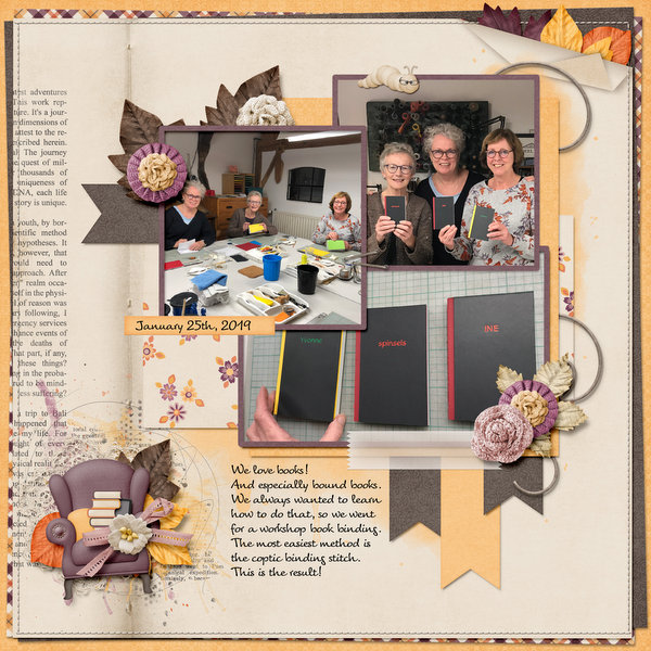 Workshop book binding