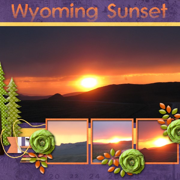 Wyoming Sunset