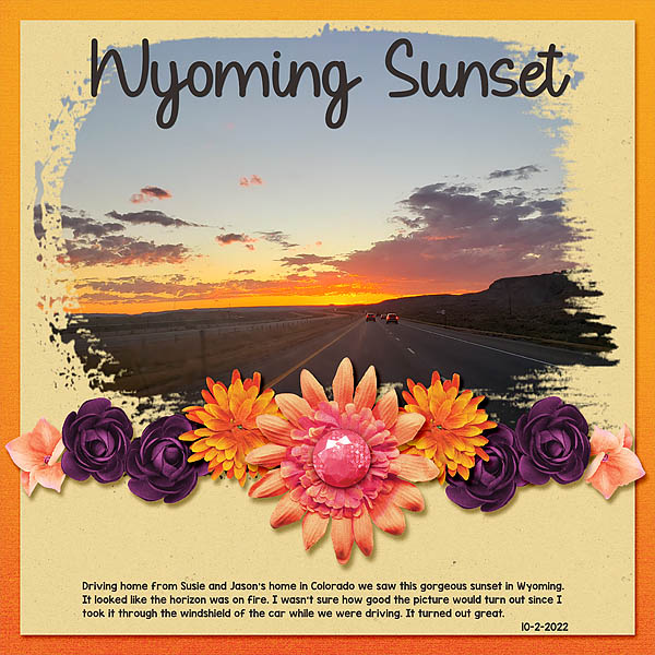 Wyoming Sunset