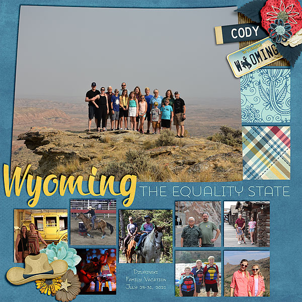 Wyoming Vacation 2022 - Cover Page