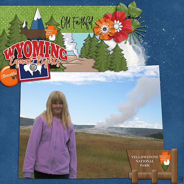 Wyoming Yellowstone Park