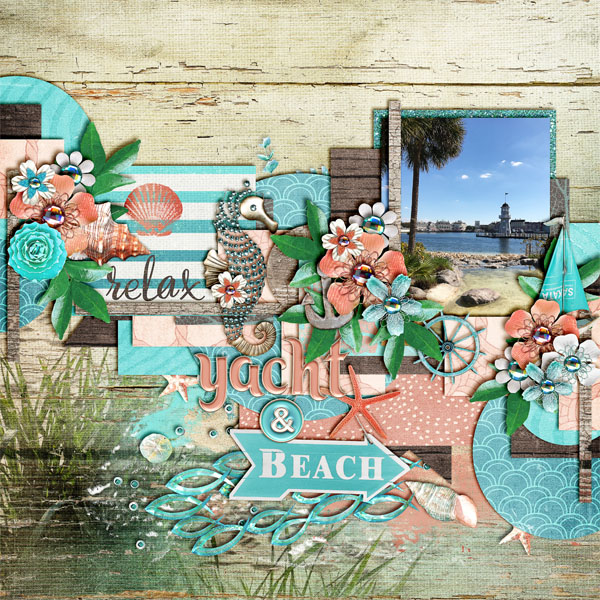 Yacht and Beach