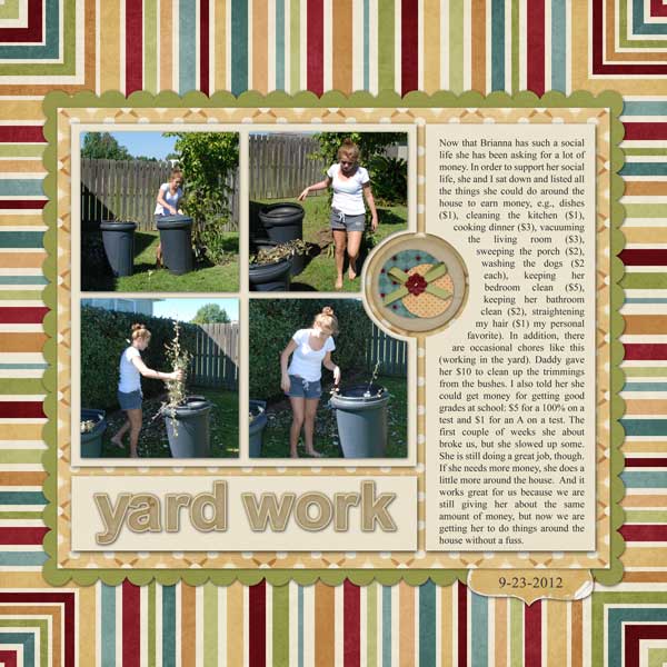 yard work