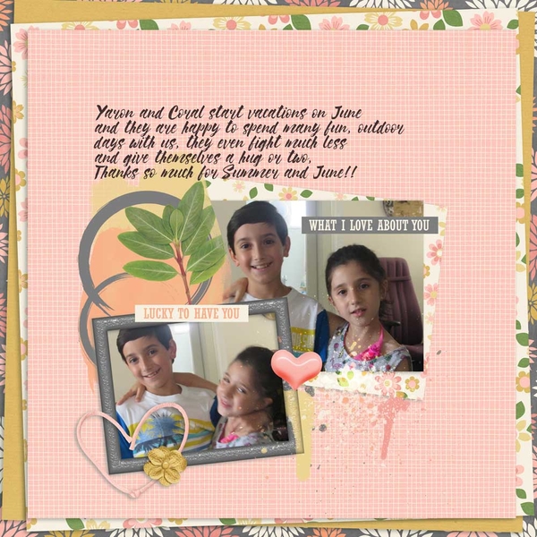 Yaron and Coral at June
