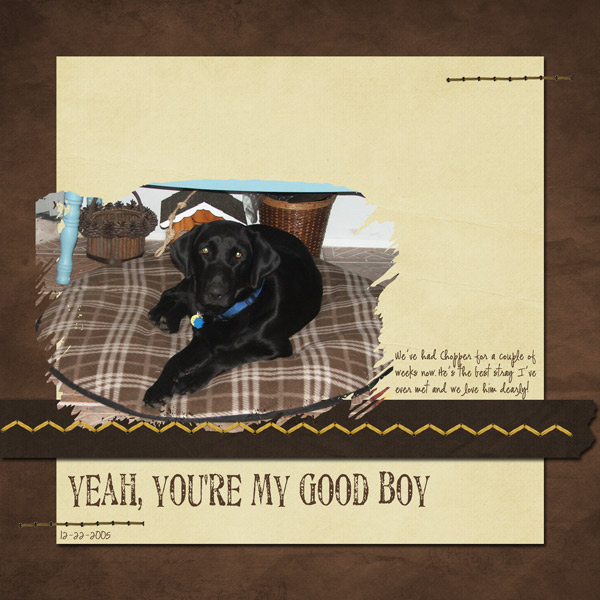 yeah, you're my good boy