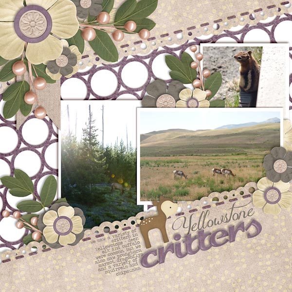 ~Yellowstone Critters~