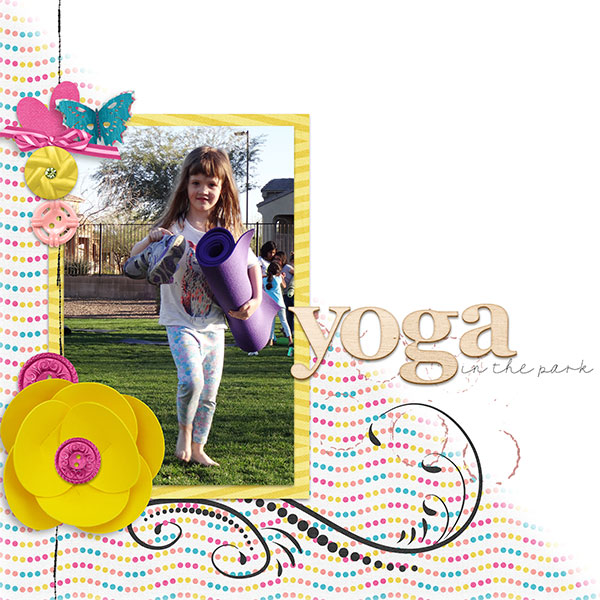 Yoga at the park