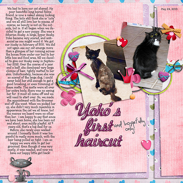 Yoko's 1st Haircut