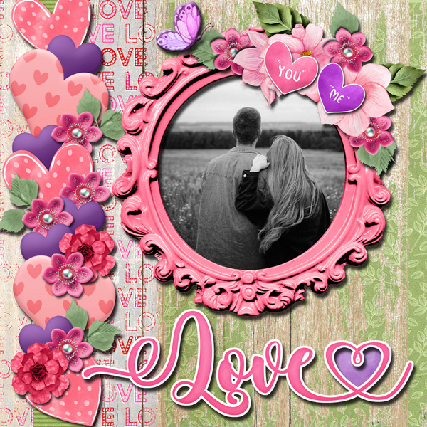 You and Me equals Love