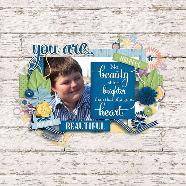 You are beautiful