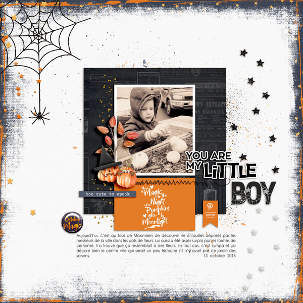 You are my little boy