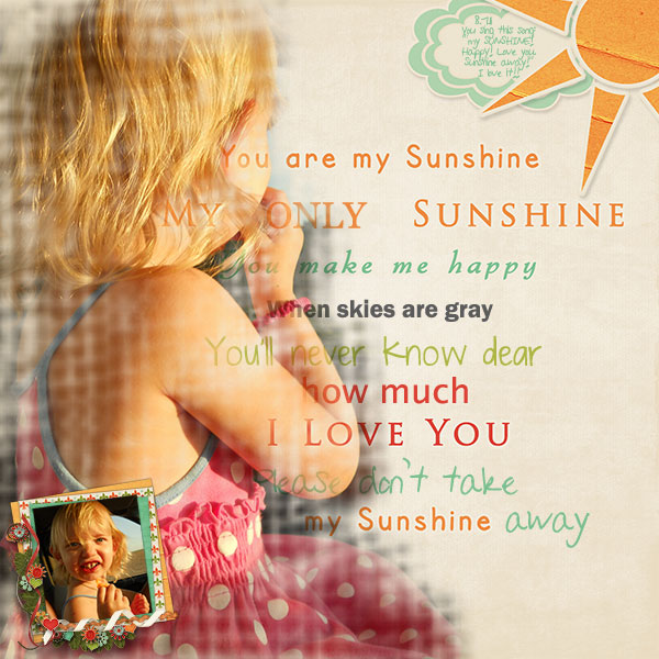 You are my Sunshine
