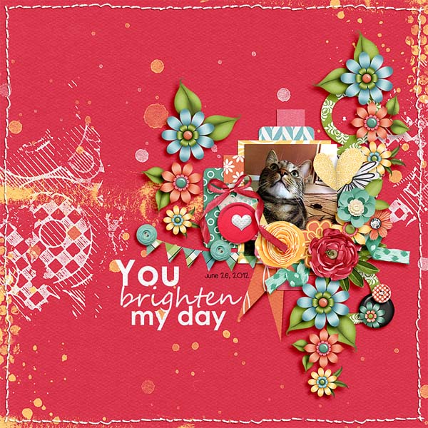 you brighten my day