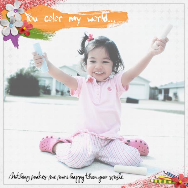 You Color My World...