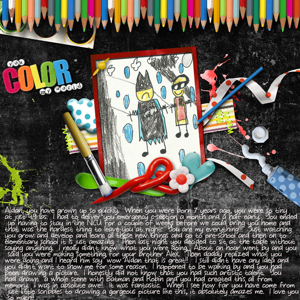 You Color My World
