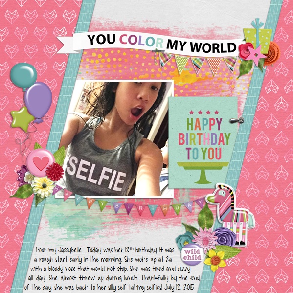 You Color My World