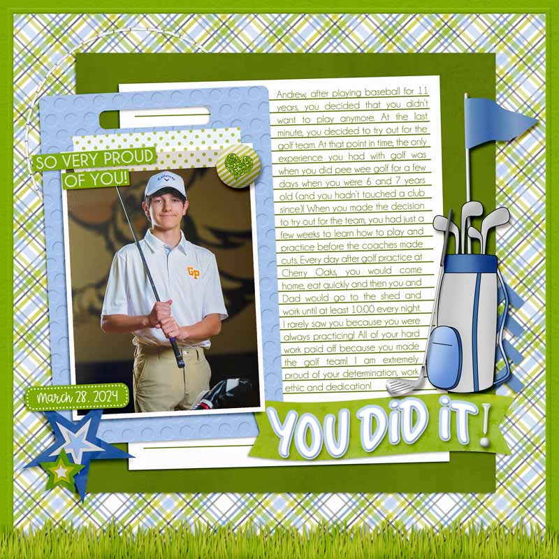 You Did It!