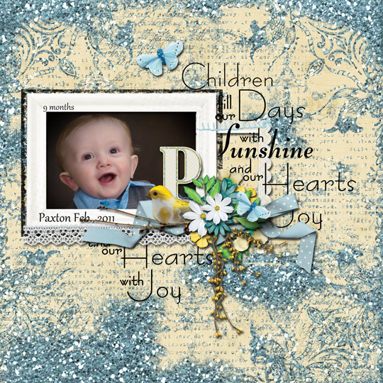 You Fill My Days With Joy!