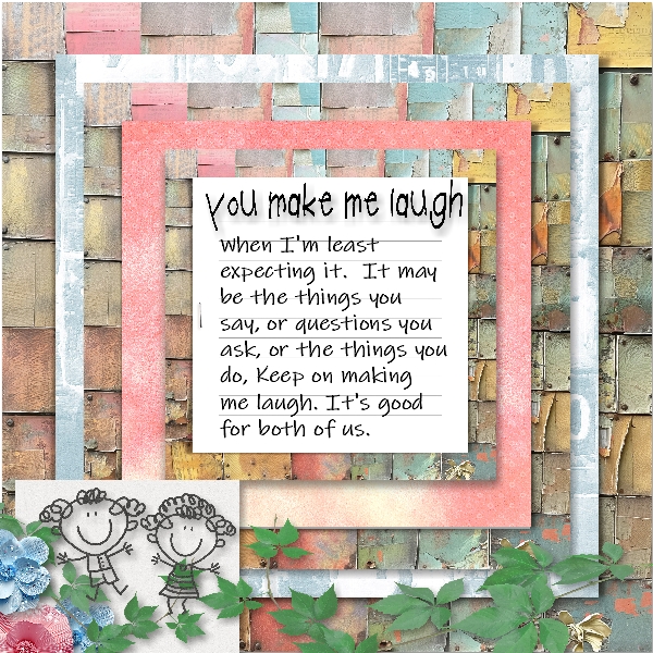 you make me laugh