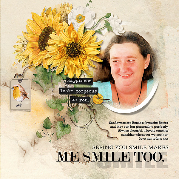 You make me smile too