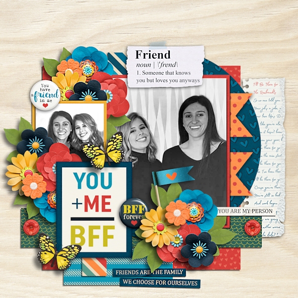 you + me = BFF