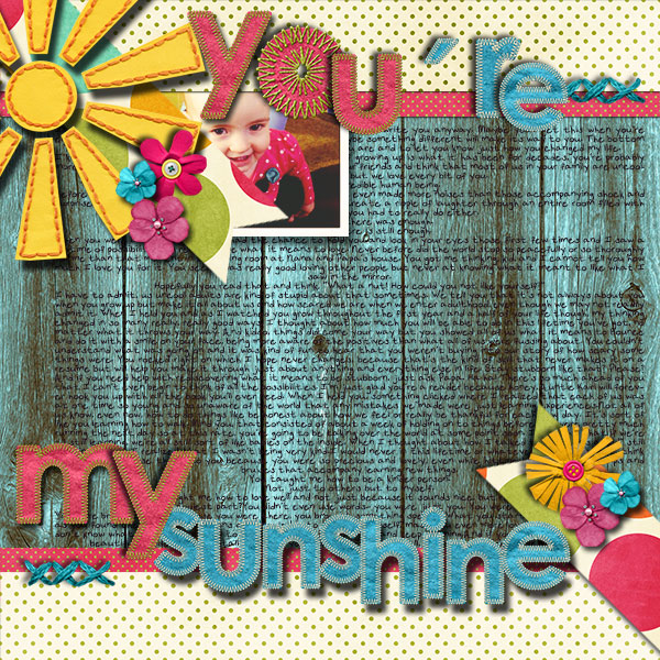 You re my sunshine