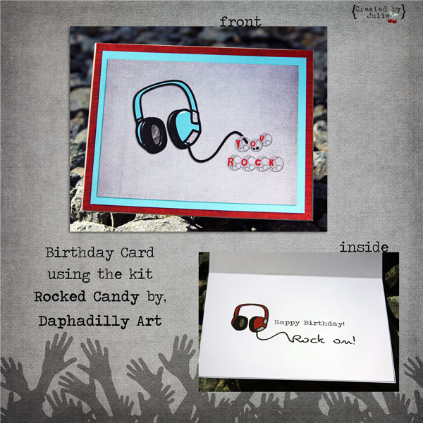 You Rock B-Day card