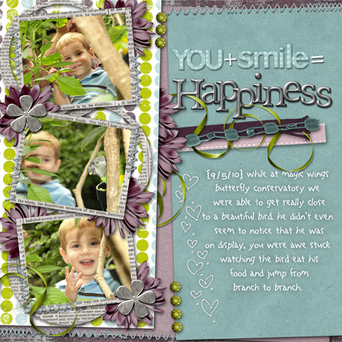 You+Smile=Happiness