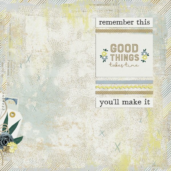 You will make it