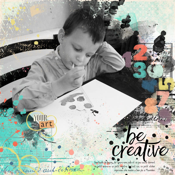Your art, be creative