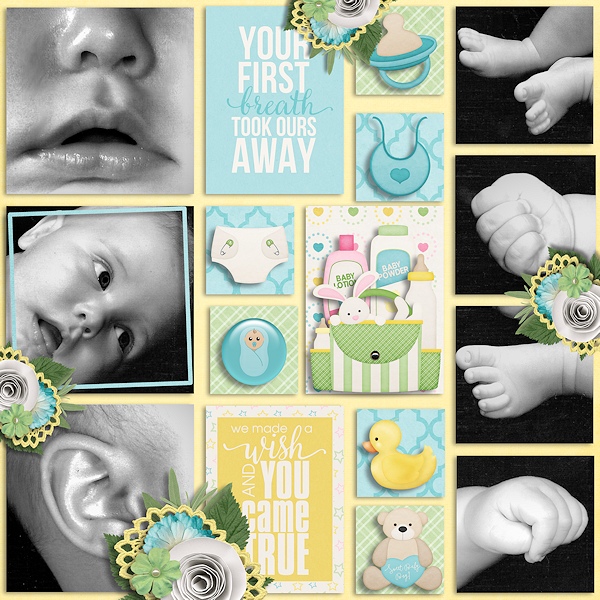 Your first breath took ours away