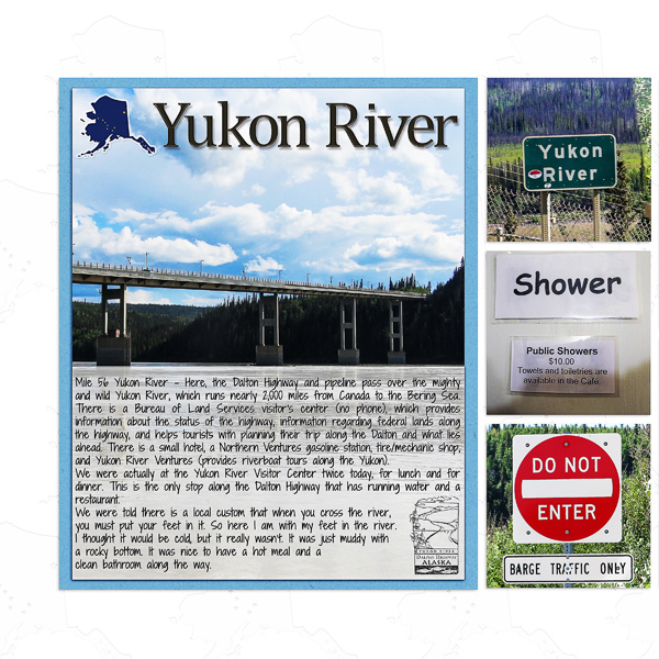 Yukon River, left side