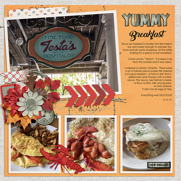 Yummy Breakfast- Bar Harbor