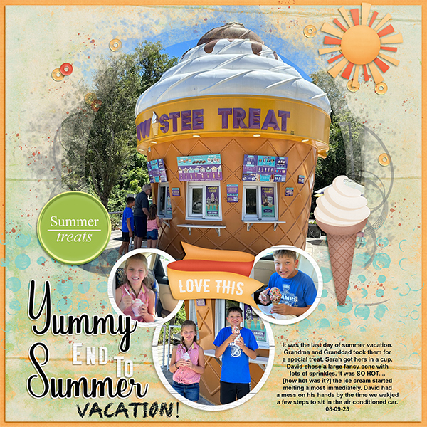 Yummy end to Summer Vacation