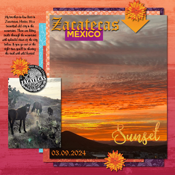 Zacatecas Sunset 2024
