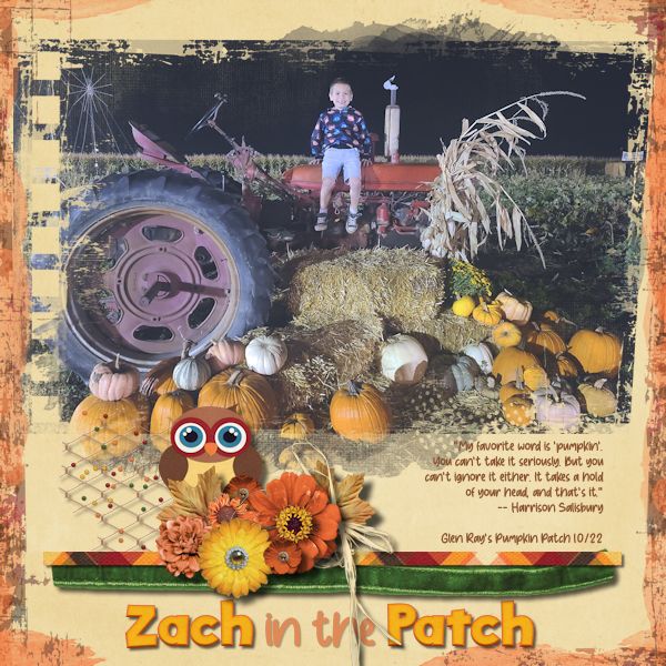 Zach in the Patch