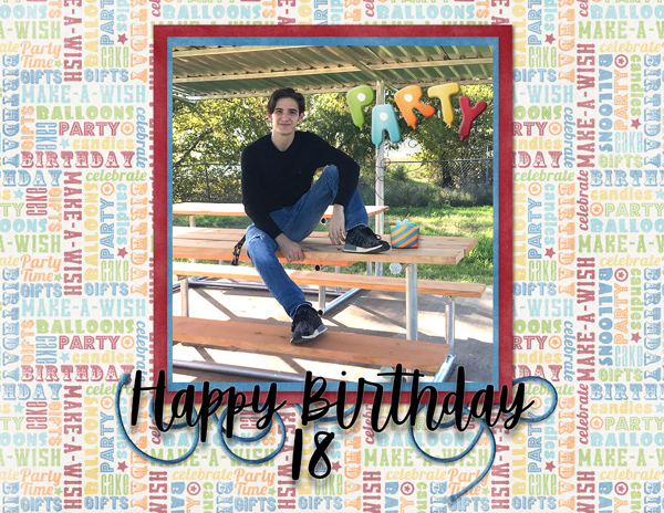 Zach is 18