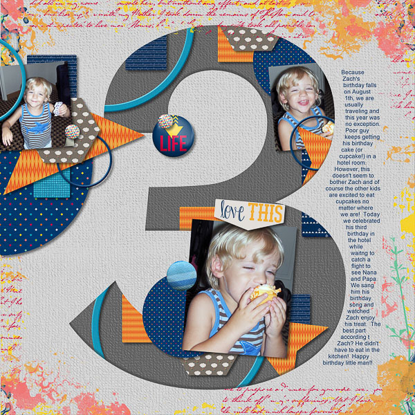 Zach Third Birthday